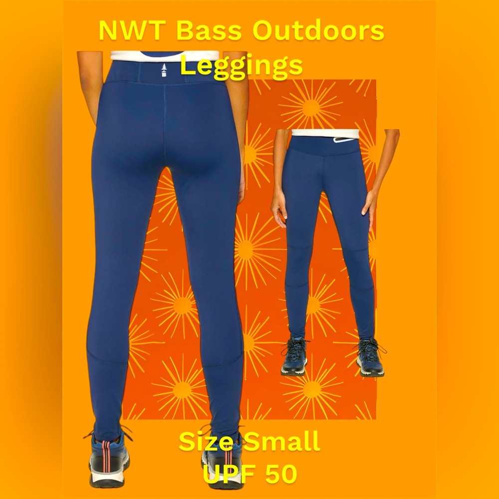 NWT Bass Leggins small Navy Blue